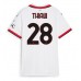 AC Milan Malick Thiaw #28 Bortedrakt Dame 2024-25 Korte ermer